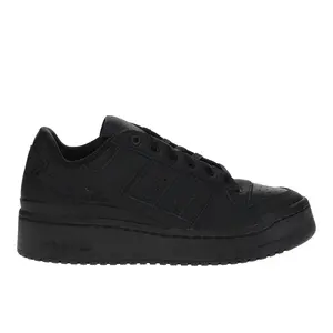 adidas Womens Forum Bold Stripes Lace Up Sneakers Shoes Casual - Black