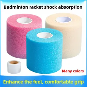 Badminton racket buffer film Tennis racket hand glue primer Shock absorbing film Shockproof bottom