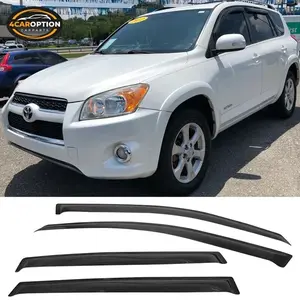 Fits 06-12 Toyota RAV4 XA30 Window Visors Rain Sun Guard Vent 4Pc Set