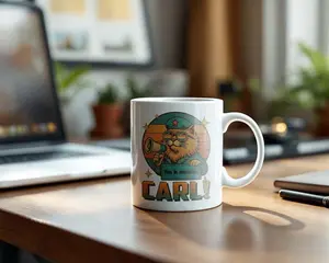 Viva La Revolucion Carl Mug, Princess Donut, Dungeon Crawler Carl