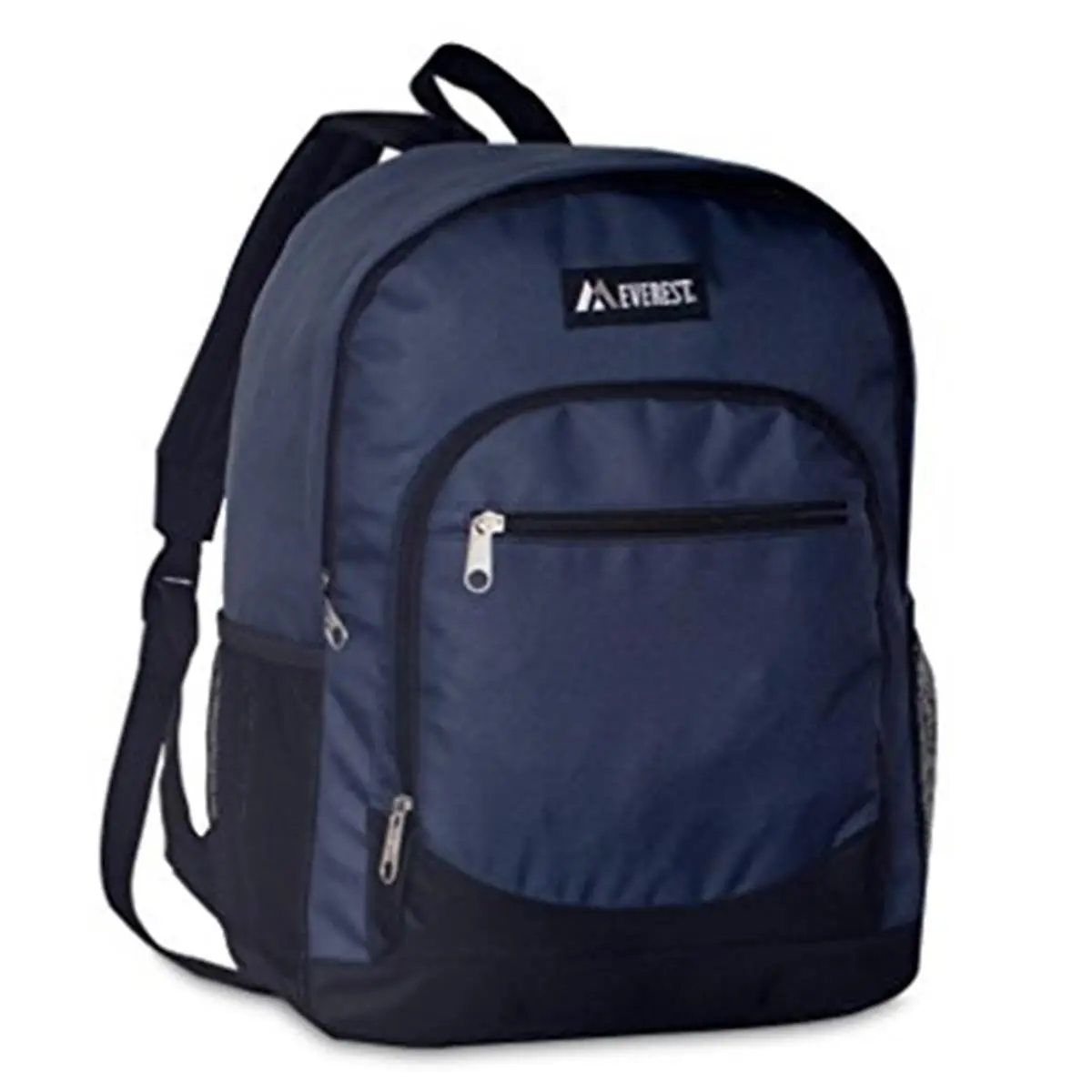 Everest Streamlined Backpack for Adults, High-Capacity 600D Polyester Pack for EDC Gear with Large Front Organizer