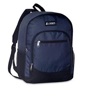 212 MAIN Streamlined Casual Travel Backpack, Everest Style, with Side Mesh Pockets