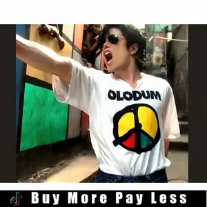 Olodum Michael Jackson Tee, They Dont Care About Us Shirt, Brazil Peace Symbol Top, Vintage Music Video Shirt, Retro King of Pop Graphic Tee
