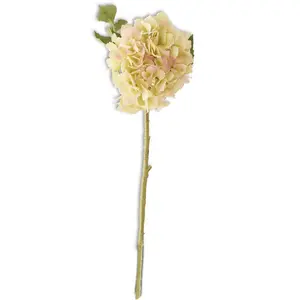20 Inch Green Real Touch Hydrangea Spray