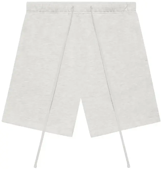 Men's Solid Sweatshorts in Light Oatmeal - Simple Minimalist Style, Comfortable Above the Knee Fit for Everyday Wear, Athletic Casual Shorts, Casual Athleisure Shorts, Clothes, Daily Casual Shorts Menswear Tropical Wetsuit Beige Plain Casual Sporty Shorts