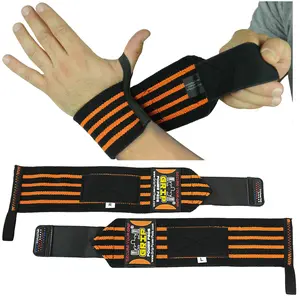 Deluxe Wrist Wraps 13 Inches  Long (1 Pair /2 Wraps) Cotton