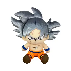 Dragon Ball Super - Son Goku Ultra Instince Sitting Plush 7"H