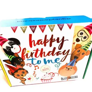 Happy Birthday dog box