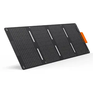 Jackery SolarSaga 40W Mini Solar Panel,Portable Solar Panels with USB-C & USB-A Ports,Book-Sized Foldable Solar Charger for Phones,Compatible with Jackery E300Plus/E100Plus/E240v2, IP68 Waterproof for Hiking&Camping backup powersupply