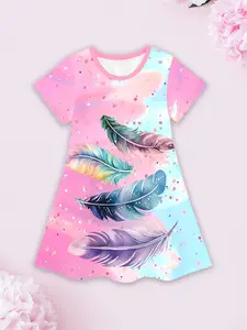 Floral dress for your little princess 🌸This floral dress is perfect for spring & summerSuper cute ruffle floral dress for girls  KidsOOTD Summer Printed Dress