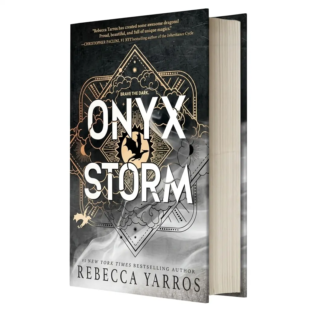Onyx Storm — Hardcover book released January 21, 2025.