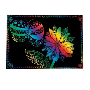 Magic Color Scratch Medium Sheets - 12 Pc.