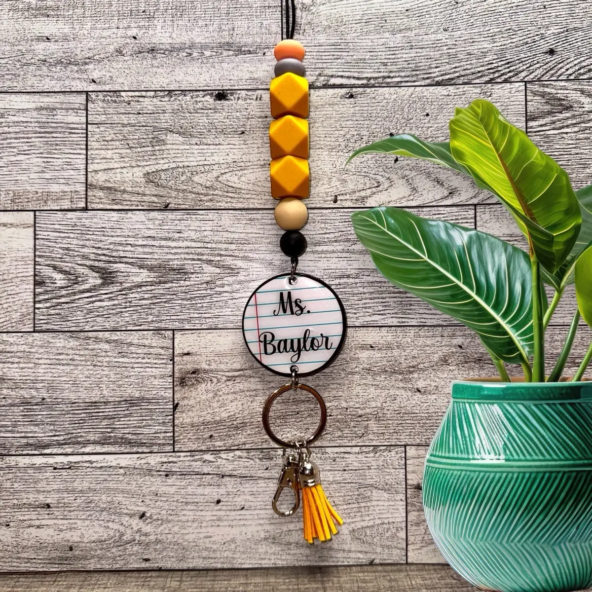 Teacher “Pencil” Lanyard