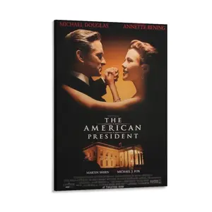 Movie Poster The American President Posters Canvas Poster Bedroom Decor Sports Landscape Office Room Decor Gift Frames Ornaments Wall Decoration Artistic Photo