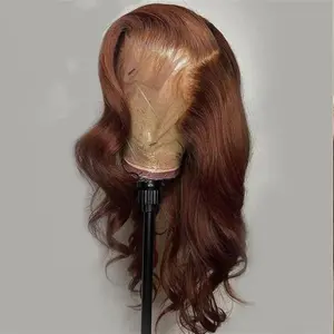 Yeswigs Body Wave Brown Wigs Human Hair 13x6 HD Transparent Full Lace Frontal Wigs Glueless Chocolate Brown 4x4 13x4 13x6 Lace Front Wigs 100% Brazilian 180% Density Colored Brown Human Hair Wigs Lace Front Wigs For Black Women