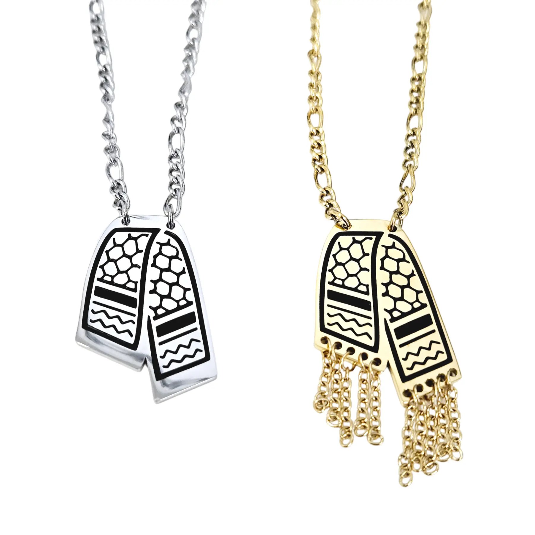 Keffiyeh Hatta Necklace - Kufiya Scarf design