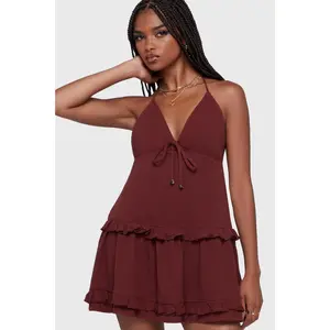 Wolfbane Cove Mini Dress [Red]