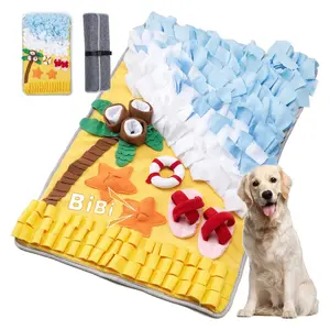 Pet Sniffing Mat, Pet Feeding Mat, Pet Training Blanket, Pet Snack Hidden Food Mat, Pet Interactive Toy, Dog & Cat Accessories