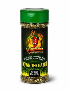 Down The Hatch - Hot Pepper Flakes - 13,000 SHU - Heat Mild Heat Bold Flavor Southwestern Flavor