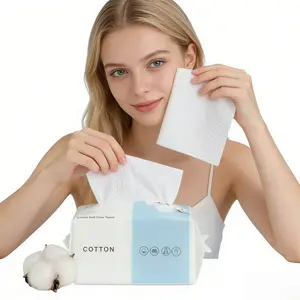 Disposable Face Towels, 1/2/4 Packs Face Towelettes for Washing & Drying, Dry Wipes, Facial Cleansing Pads, for Camping, Other Outdoor Activities Use, Korean Facial Cleansing Cloths, Makeup Remover Dry Wipes, Travel Essential