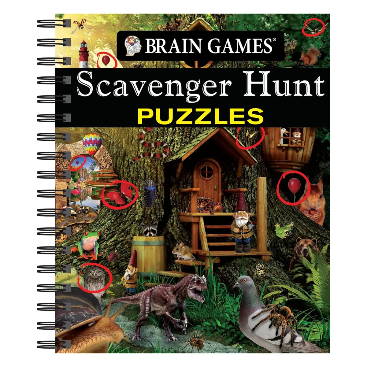 Brain Games: Scavenger Hunt Puzzles Book for Mental Stimulation, Career & Self-Help Humanities & Social Sciences Resource