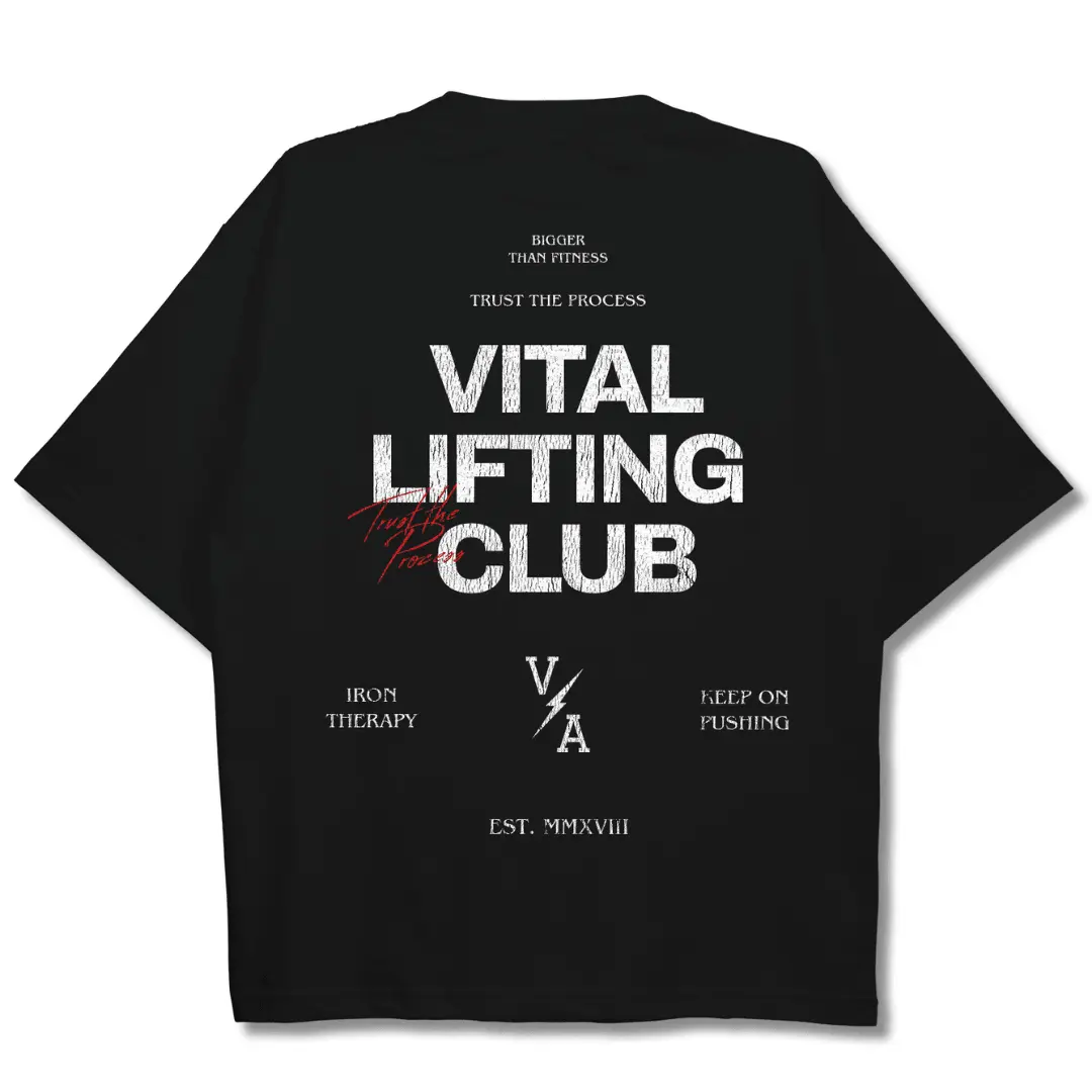 Oversized Pump Cover T-Shirt - Lift Life T