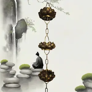 Continuous Good Fortune Rain Chain