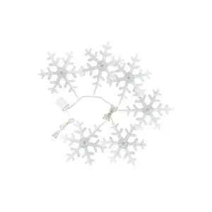 Snowflake Sparkle String Lights