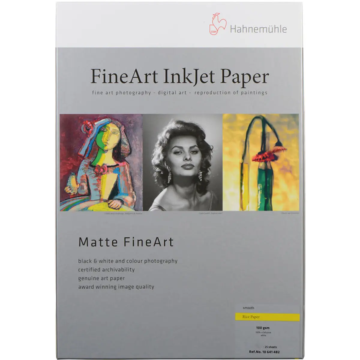 Hahnemuhle Rice Paper, 100gsm, 8.5x11", 25 Sheets