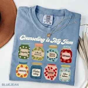 Counselor Shirt School Counselor TShirt, Counseling is my Jam, Counselor Grad Gift, School Psychologist Tee, Psychology