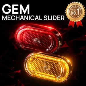 Mr Gao Gem Mechanical Slider Fidget Toy - Precision Functionality with Unique Gem Design for Versatile Applications