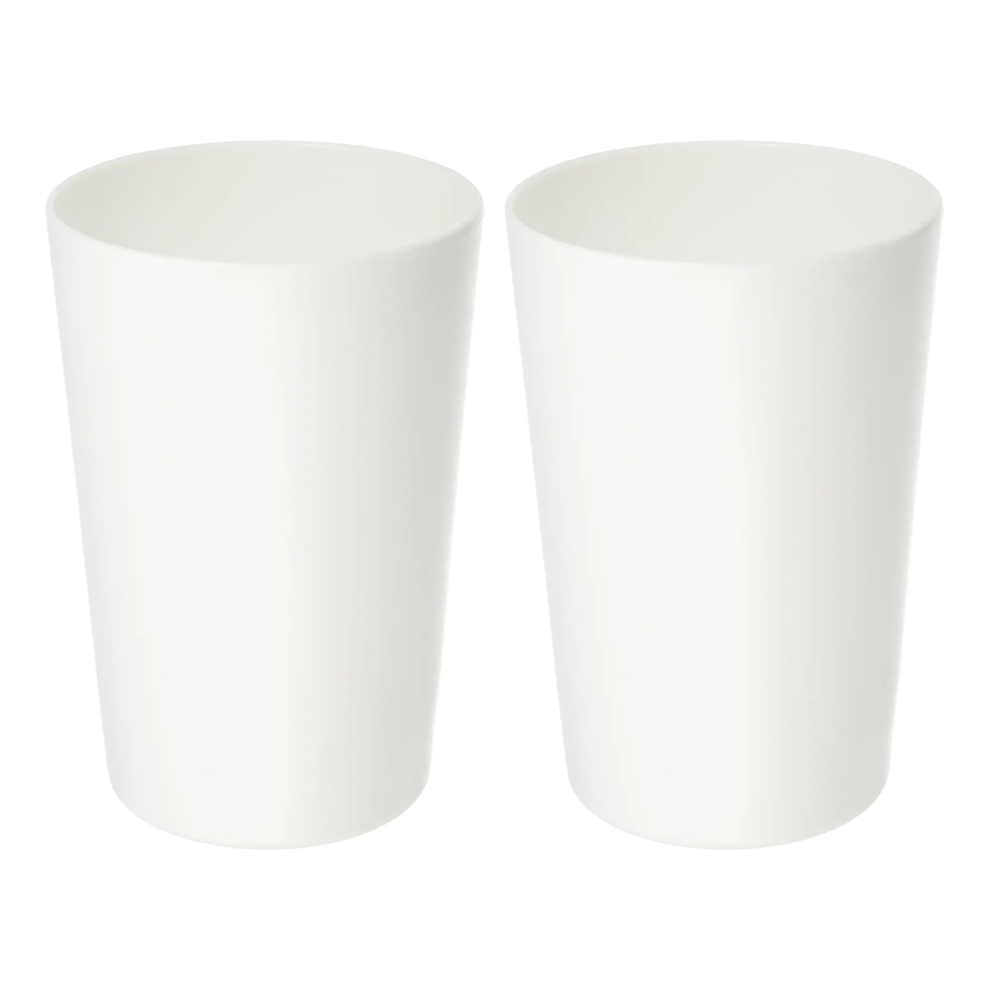 Unique Bargains 2pcs Bathroom Toothbrush Tumblers PP Cup for Bathroom Kitchen, 4.52"x3.03"