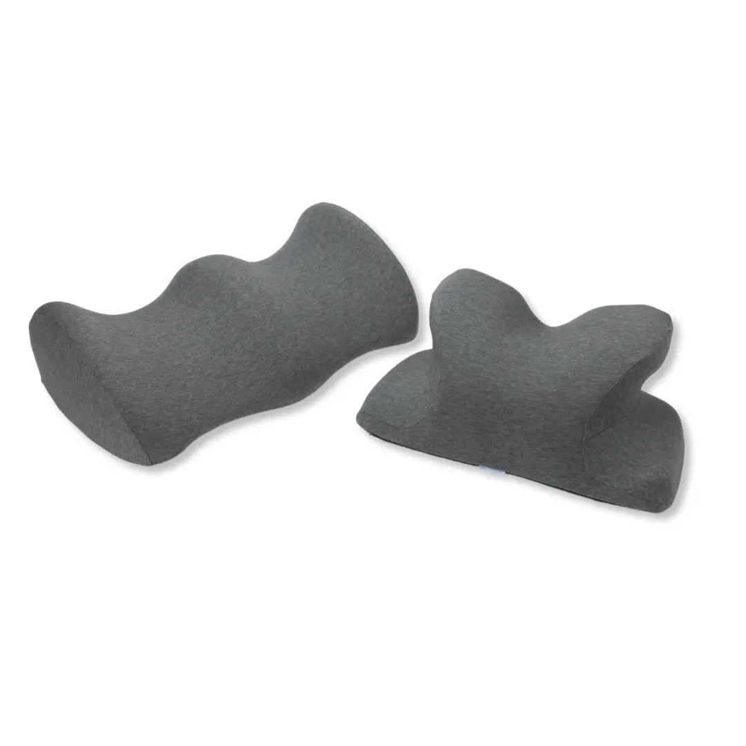 Neck & Knee Combo Pillows - Support for Neck, Back, Knees & Hips, Back Sleeper Pillows with Washable Cover