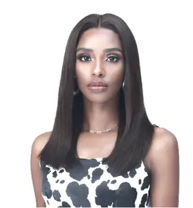 Bobbi Boss Indiremi 100% Virgin Remy Hair 13X4 HD Lace front - MHLF908 NATURAL STRAIGHT 18
