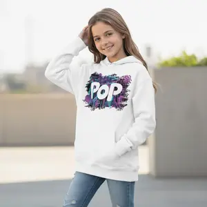 Pop Distressed Tween heavy blend hoodie