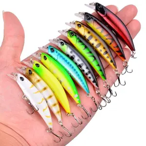 Artificial Fishing Lure (10pcs/set), 4g/6.8cm Mini Crankbait Artificial Hard Bait, Bass Floating Swimbait, Outdoor Fishing Accessories
