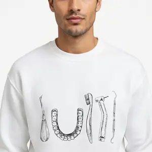 Unisex Dental Tools “TOOTH” Sweatshirt | Dentist Crewneck | Dental Student Sweatshirt | Dental Hygienist Gift | Minimalist Dentistry Shirt | Dental School Sweatshirt