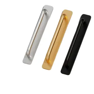 Self-Adhesive Door Handle, Aluminum Alloy, No Drilling, Strong Grip, 212mm, for Wooden Doors, Drawers, Refrigerators, Glass Sliding Doors, Door Knobs