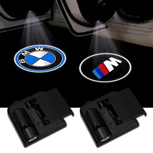 LED Car Welcome Light Door Projection Lamp Ground Lighting Logo Projector Exterior Modification Decoration for Bmw