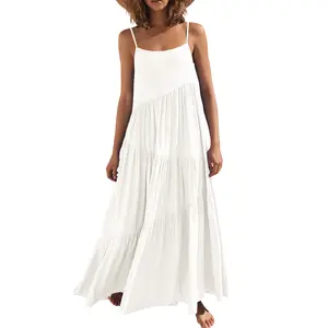 ANRABESS Women’s Summer Casual Loose Sleeveless Spaghetti Strap Asymmetric Tiered Beach Maxi Long Dress Bohemian Sundress Outfits Beach outfits ANRABESS Women’s Summer Casual Loose Sleeveless Spaghetti Strap Asymmetric Tiered Beach Maxi Long Dress Bohemian Sundress Outfits Beach outfits