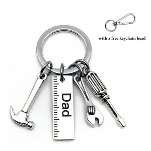 FathersDayGifts Dad Key Chains Funny Grandpa Daddy Keyrings Fathers Day Thanksgiving Birthday Christmas Gifts