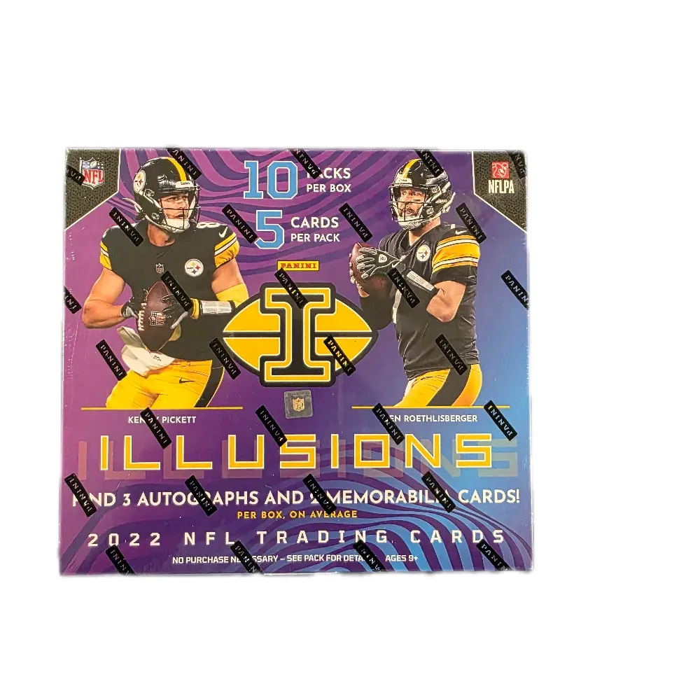 #1290 GT Breaks - (1) 2022 Panini Illusions Football Hobby Box - Pick Your Team Break