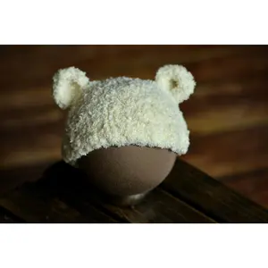 Teddy Bear Hat - Beige