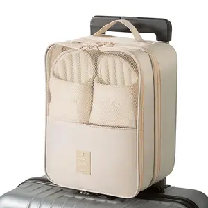 Shoe storage bag, a portable luggage shoe bag for business trips and travels, a storage box for dust-proof shoe storage, Shoes Bag, is an ideal choice for compact travel storage.
