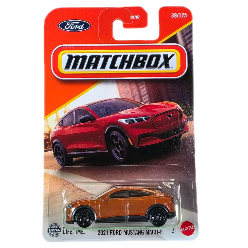 Matchbox Mainline - 2021 Ford Mustang Mach-E (Orange)