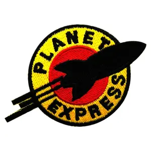 Miltacusa Futurama Planet Express Embroidered Patch [3.0 inch Hook Fastener]