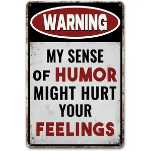 Funny Bar Sign Man Cave Vintage Metal Street Sign For Garage Home Bar Wall Decor 8 x 12 Inch (279)