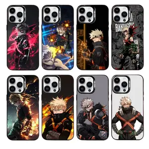 Cool B-Bakugo My Hero A-Academia Phone Cases For iPhone 17 Promax Pro Air 16 Plus 15 14 13 12 11 Black Mattle Shockproof Protective Cover
