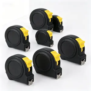 6 Pack Retractable Measuring Tape 25 FT Easy Read Measurement Tape Bulk, 1-Inch Blade Durable Compact Tape Measure with Belt Clip for Construction and Sewing