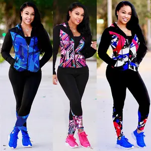 TWO PIECE SET Print Hoodies Vogue Tracksuit Pants Tweed Jacket Long Sleeve Women Sweat Suit Plus Size Sweatshirt  Outfits Womenswear Clothing Dress Hip